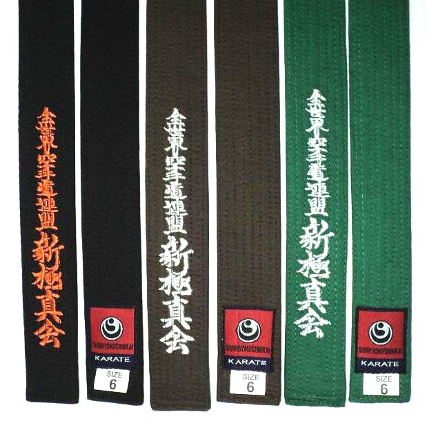 SHINKYOKUSHIN BELTS